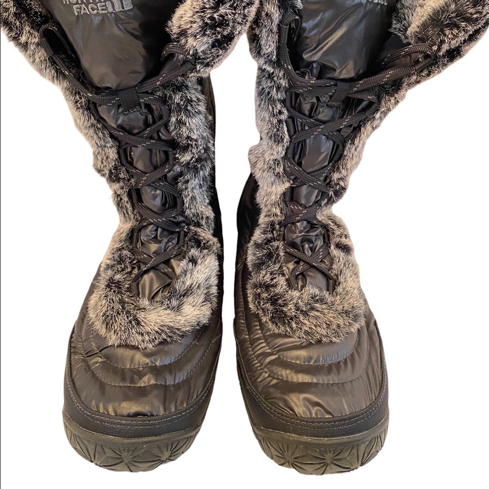 THE NORTH FACE Size 9 Goose Down Insulated Grip Women’s Snow Boots Snow